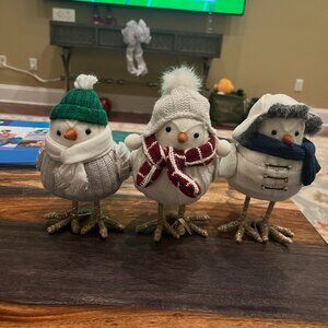 TARGET Spritz Featherly Friends Wondershop Holiday Christmas birds, 2018 3 birds